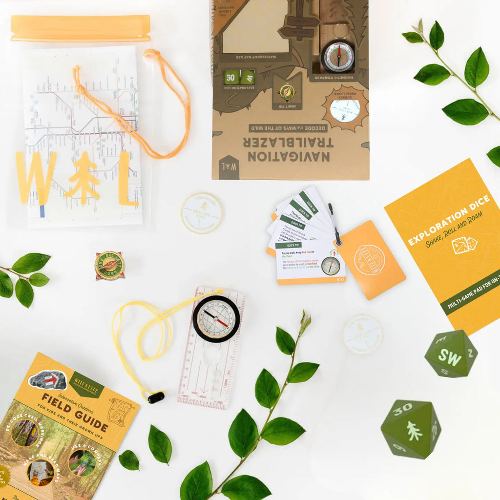 Navigation Trailblazer: Kids Navigation Kit Compass Map Skills Adventure Set