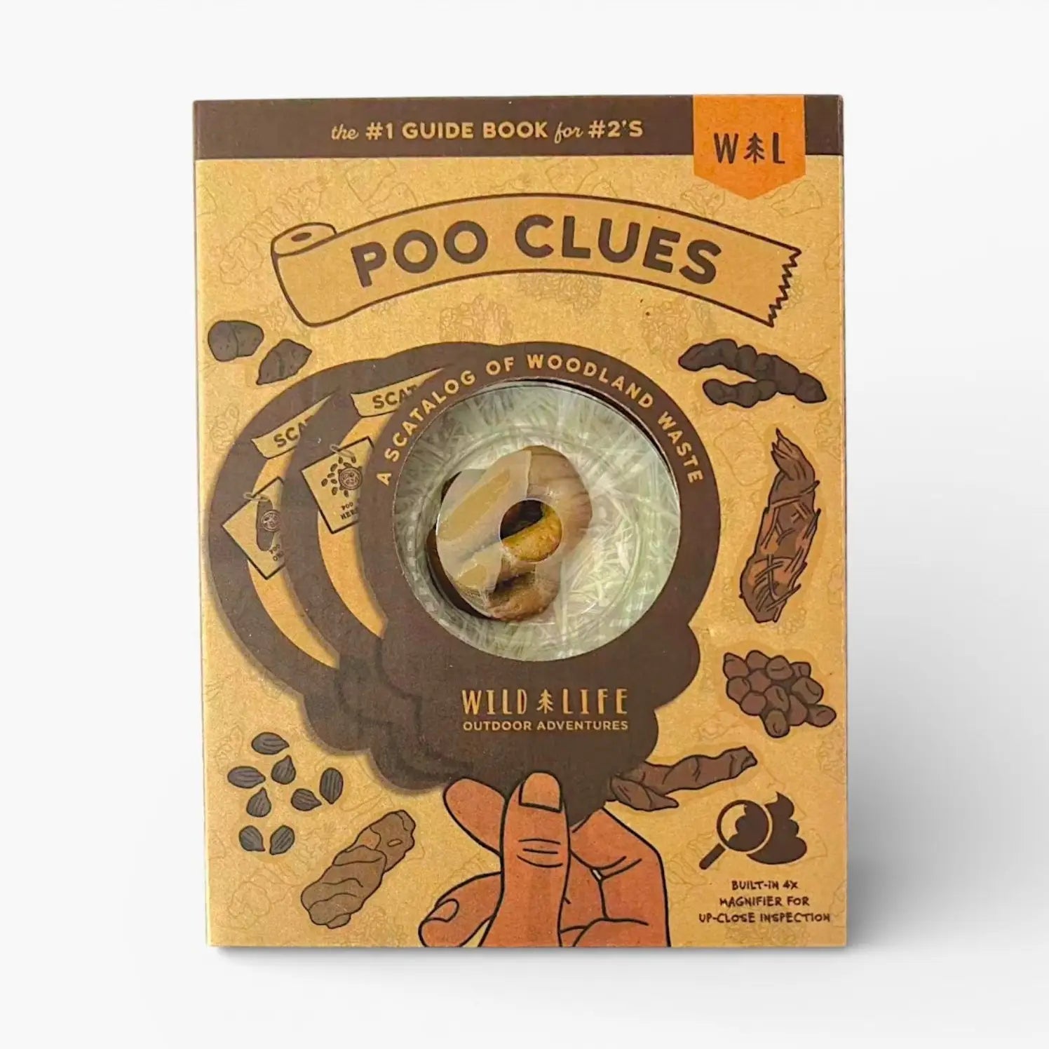 Poo Clues: Kids Scat Identification Kit Outdoor Adventure Guide
