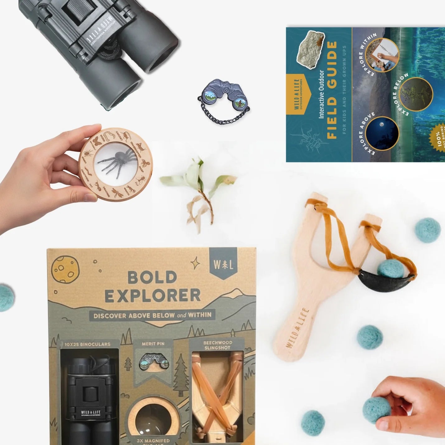 Bold Explorer: Kids Outdoor Adventure Kit Explorer Stem Nature Set